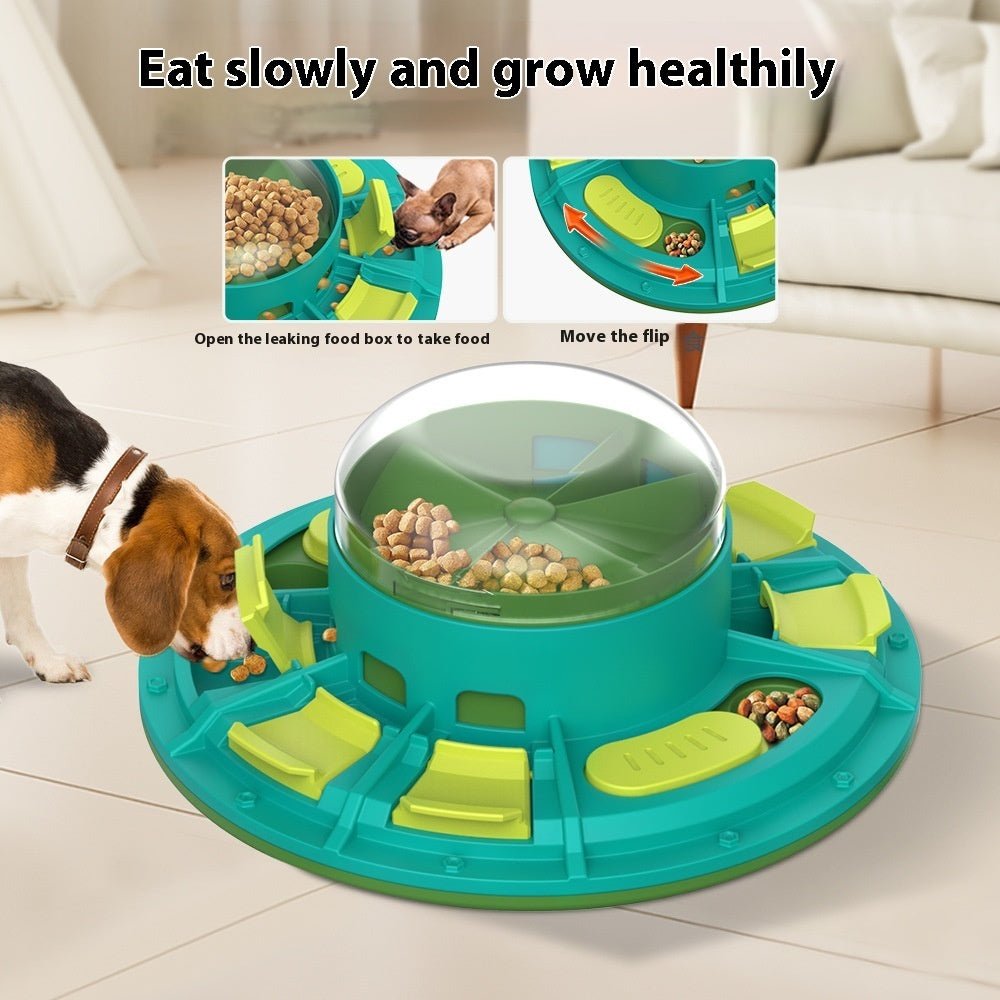 Interactive Dog Puzzle Toy For IQ Improvement And Slow Feeding Suitable For All Sizes Pets Nutritious Diet - Friendly Non - Electric Plastic Pets Game Pet Products - Eshtree