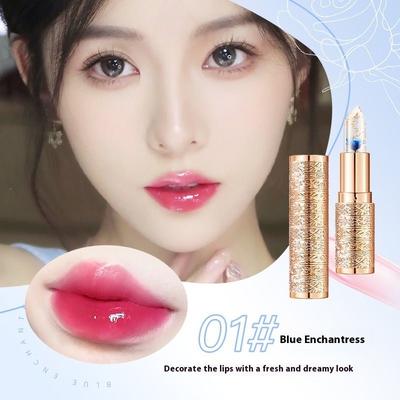 Jelly Color Changing Lipstick Transparent Moisturizing And Nourishing Anti - chapping No Stain On Cup Does Not Fade - Eshtree