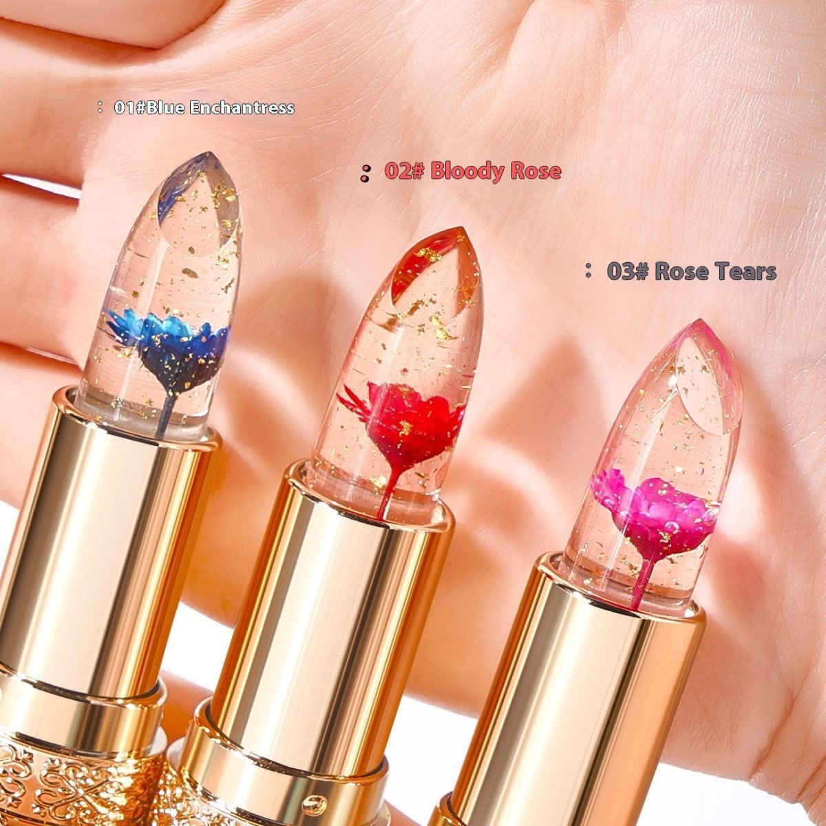 Jelly Color Changing Lipstick Transparent Moisturizing And Nourishing Anti - chapping No Stain On Cup Does Not Fade - Eshtree