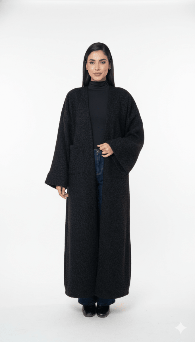 كارديجان جوخ مميز و انيق بقَصّة طويلة - Eshtree