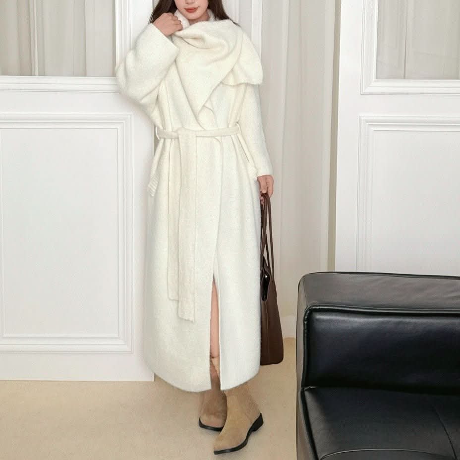 Korean Style Idle Style Lapel Sweater Coat For Women - Eshtree
