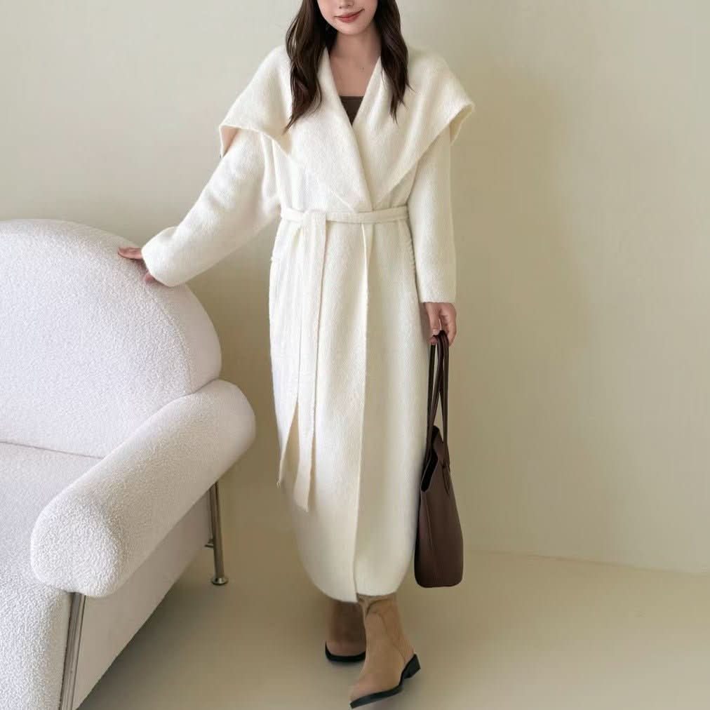 Korean Style Idle Style Lapel Sweater Coat For Women - Eshtree