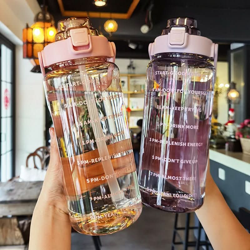 Large Plastic Cup Portable Water Bottle - Eshtree