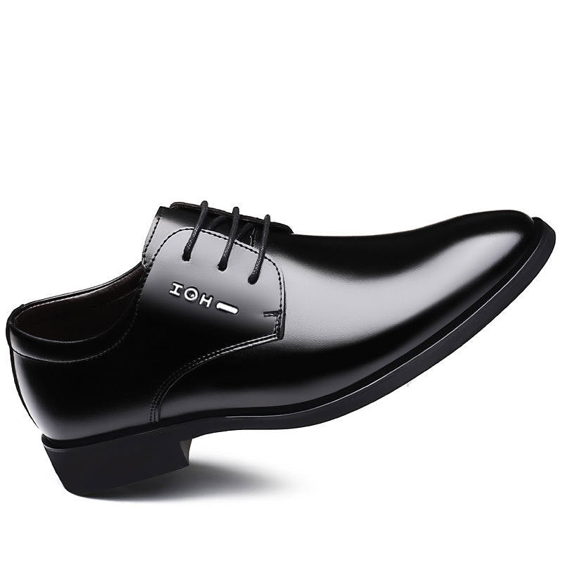 Large Size Men's Leather Shoes Business Suit Korean Version - Eshtree