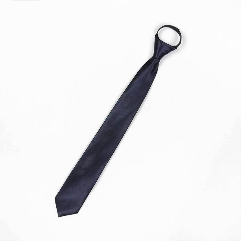 Lazy Zip Tie Men's Business Formal Shirt Accessories Narrow - Eshtree