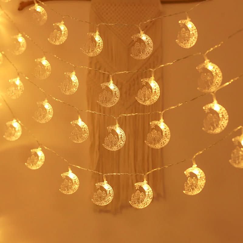 LED Moon Castle Lighting Chain Holiday Decoration - Eshtree