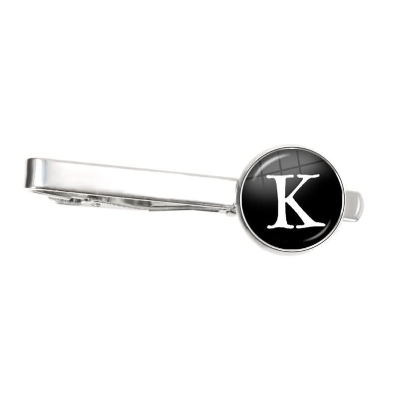 Letter Tie Clip Decoration With French Shirt - Eshtree