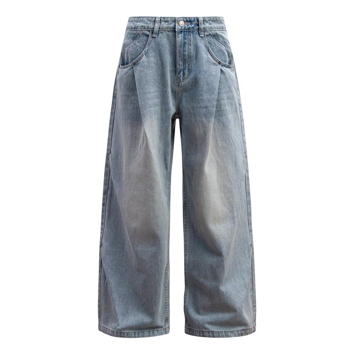 Light - blue Washed - in - wash - and - wear Jeans For Men That Go With Everything - Eshtree
