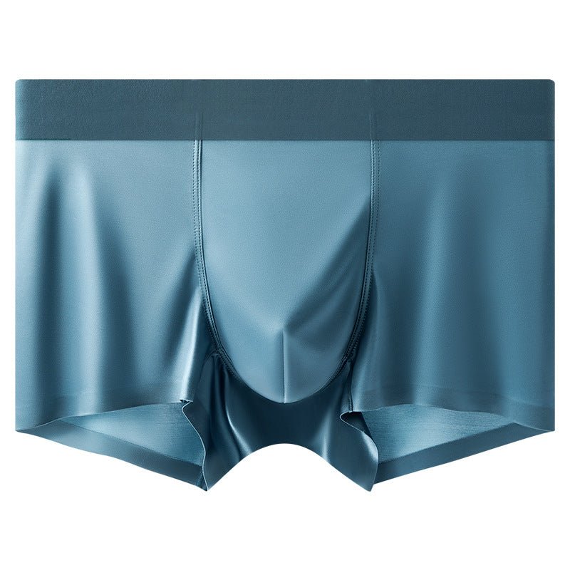 Light - luxury Satin Ice Silk Antibacterial Mens Boxer Briefs - Eshtree