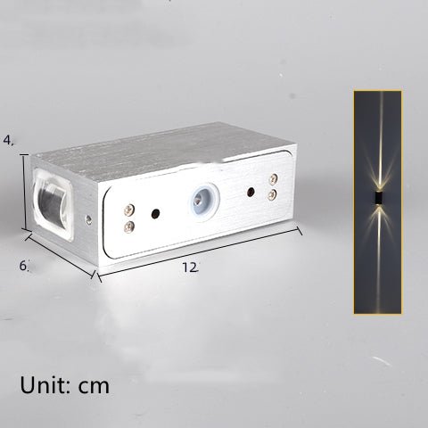 Line Household Aisle Exterior Wall Waterproof Spotlight Wall Lamp - Eshtree