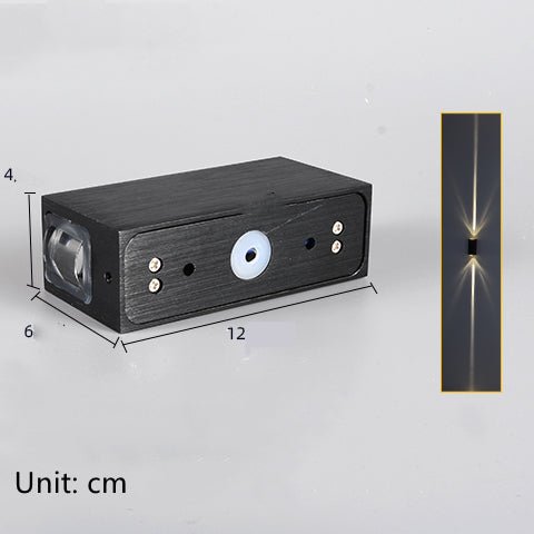 Line Household Aisle Exterior Wall Waterproof Spotlight Wall Lamp - Eshtree