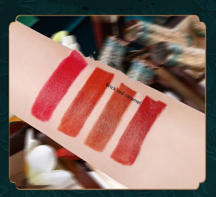 Linzhuang Velvet Matte Carved Lipstick Is Not Easy To Fade - Eshtree