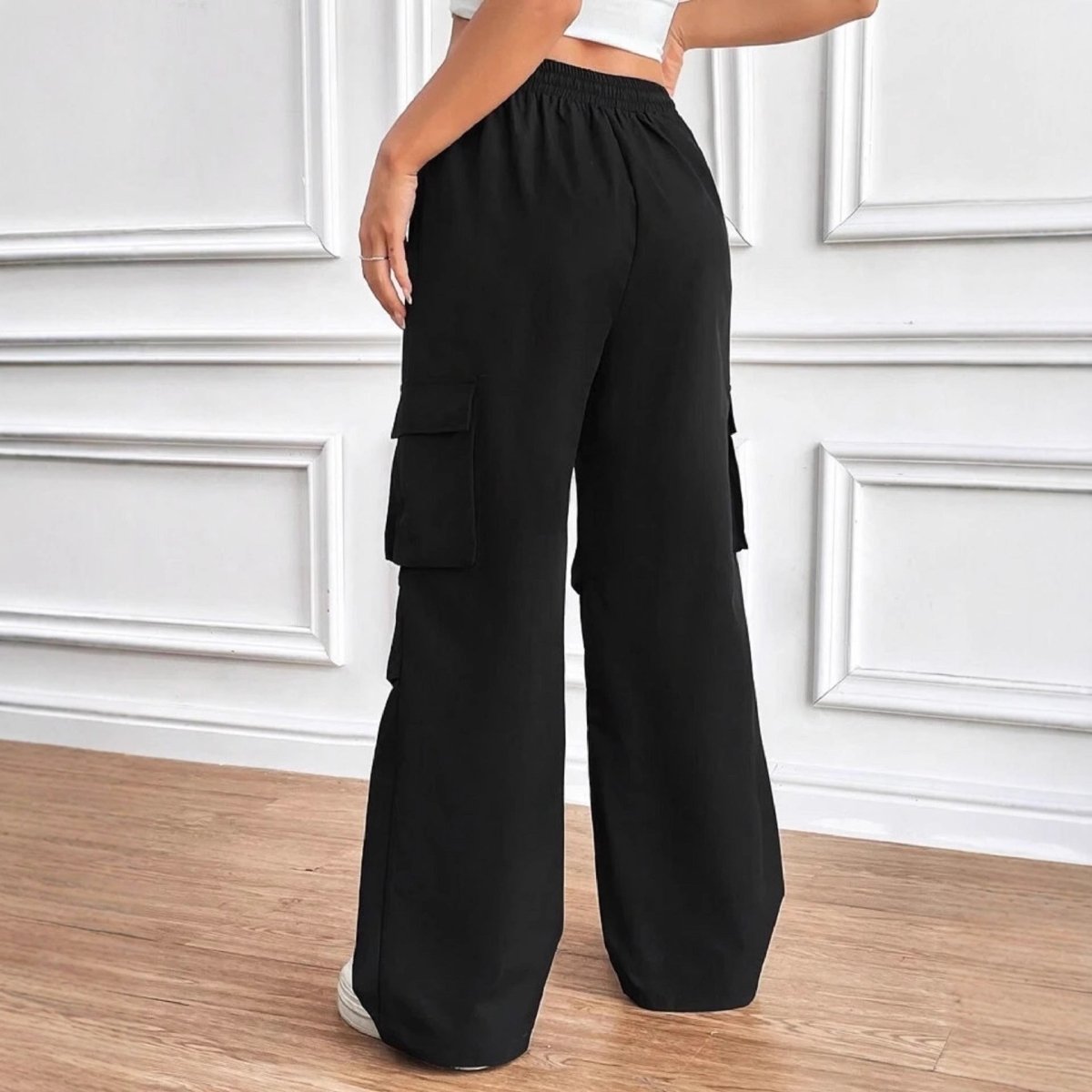 Loose - fitting Casual Workwear - style Commuter Pants For Women - Eshtree