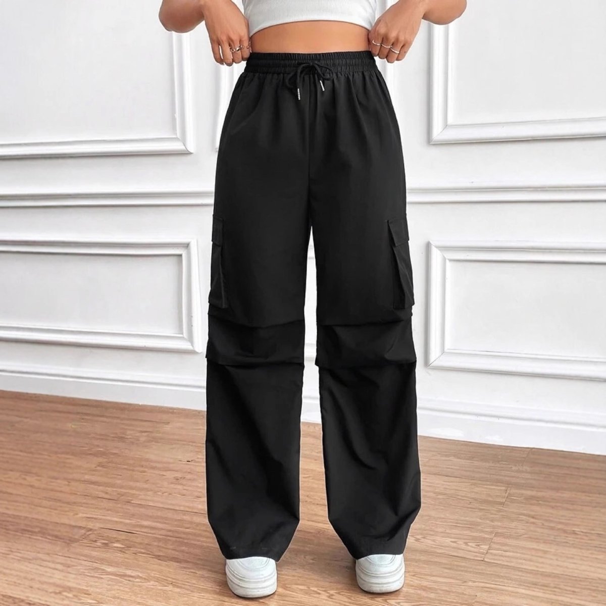 Loose - fitting Casual Workwear - style Commuter Pants For Women - Eshtree