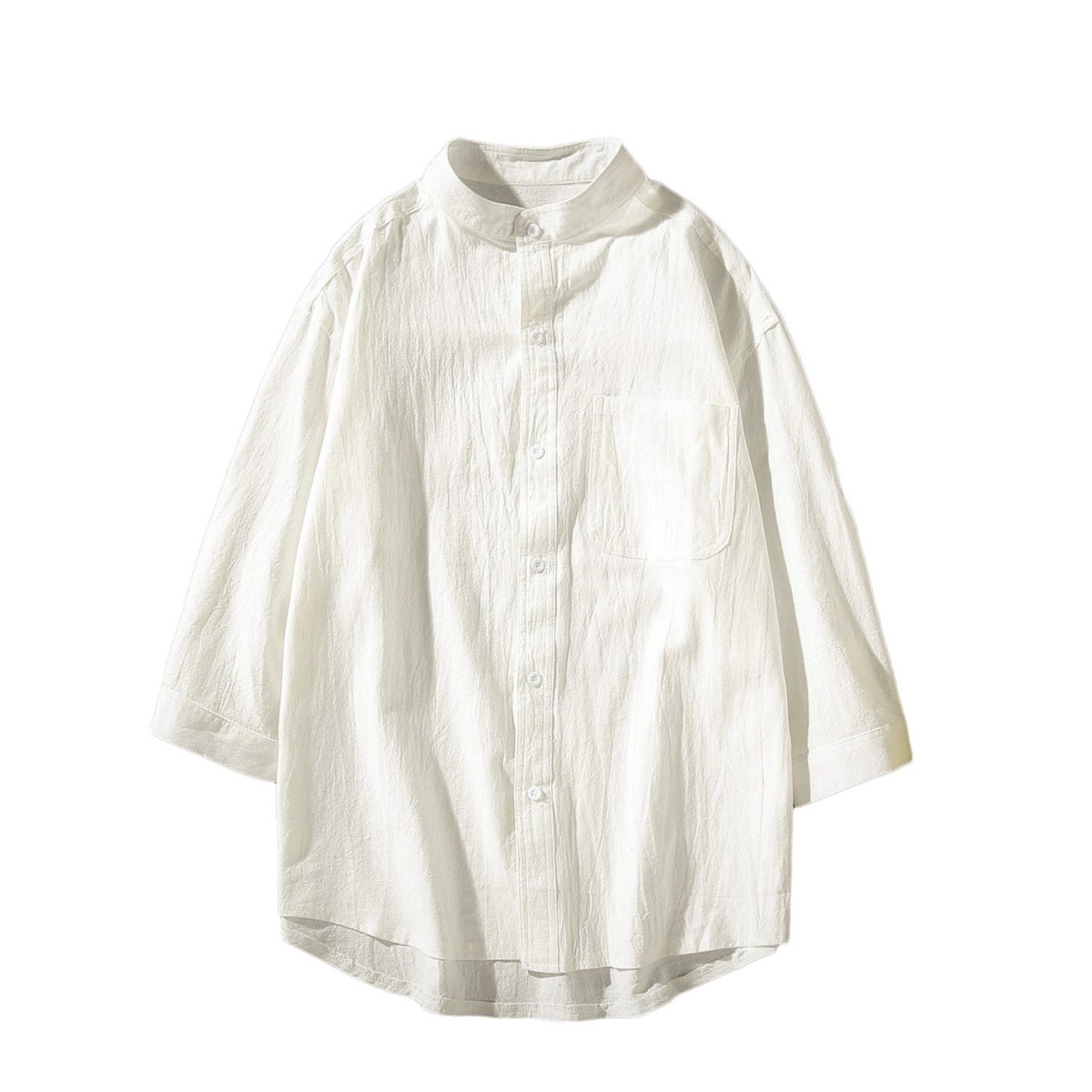 Loose Plus Size Summer Tooling Mid - sleeve Shirt - Eshtree
