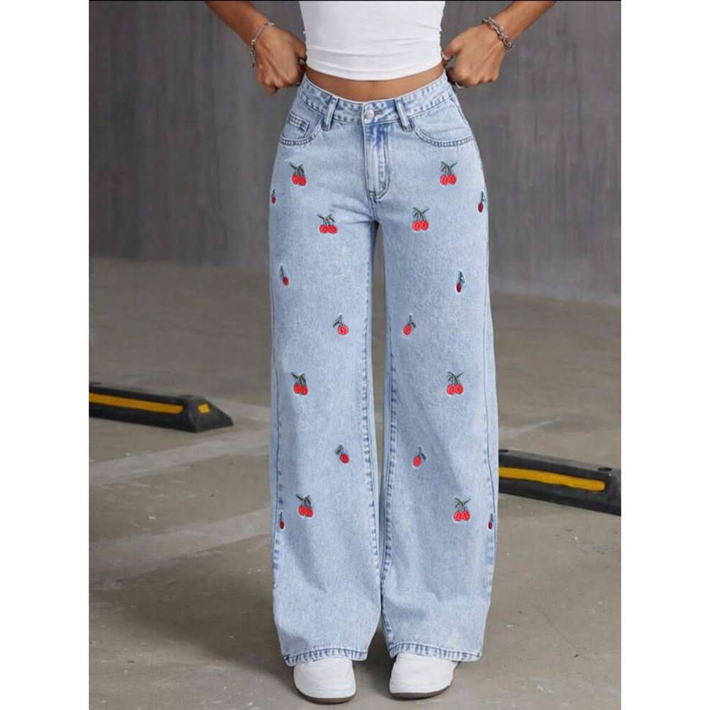 Loose Slimming Sense Of Design Wide Leg Mop Pants - Eshtree