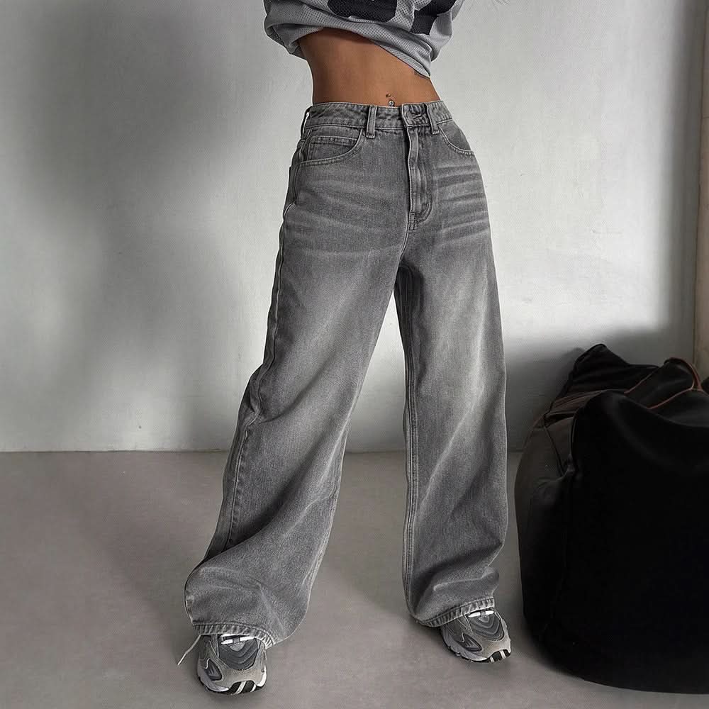 Loose Spring And Autumn Long High Waist Drooping Fashion Fashion Pants - Eshtree