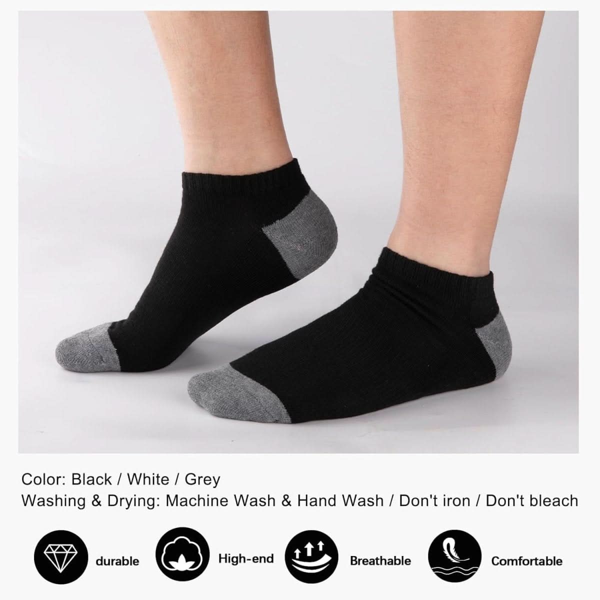 Low Cotton Ankle Socks Men's Summer Breathable - Eshtree