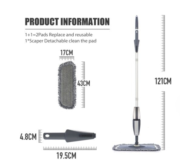 Magic Spray Mop Wood Floor - Eshtree