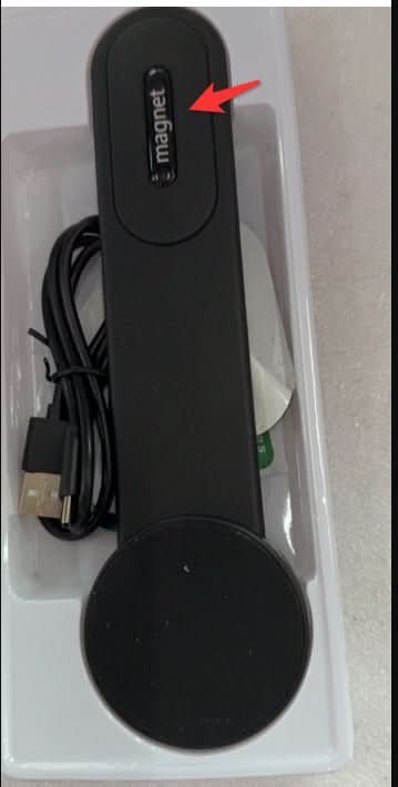 Magnetic Bendable Car Mobile Phone Holder Wireless Charger Phone Holder 15W Car Dash Mount Compatible With Phone - Eshtree