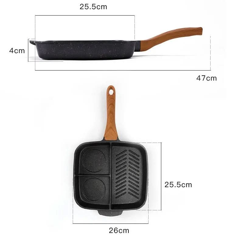 Maifanshi fried steak pot multi - function household omelette pan pan induction cooker non - stick pan - Eshtree