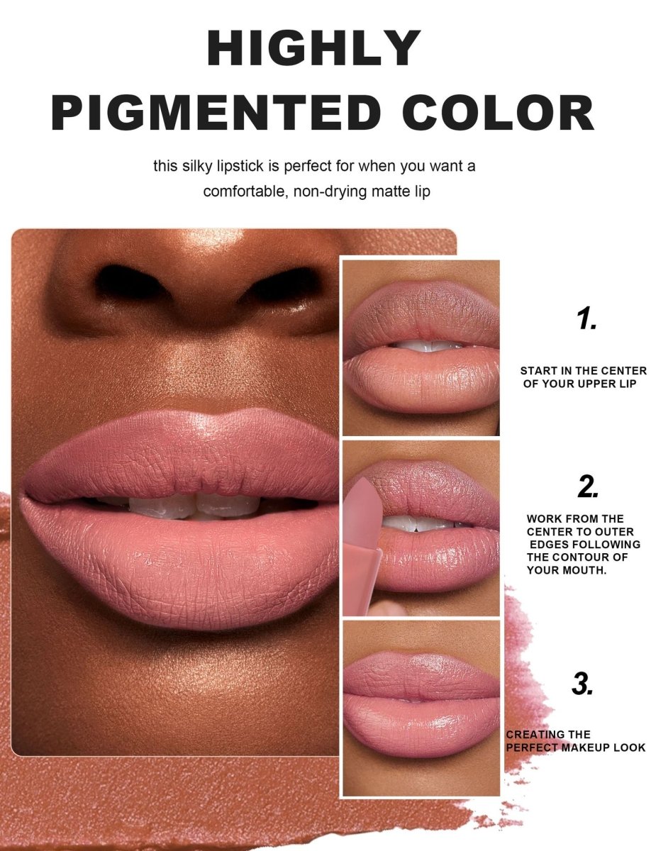 Matte Lipstick Set Natural Easy Color - Eshtree