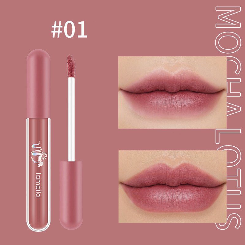 Matte Moisturising Nourishing Lipstick Lip Glaze - Eshtree