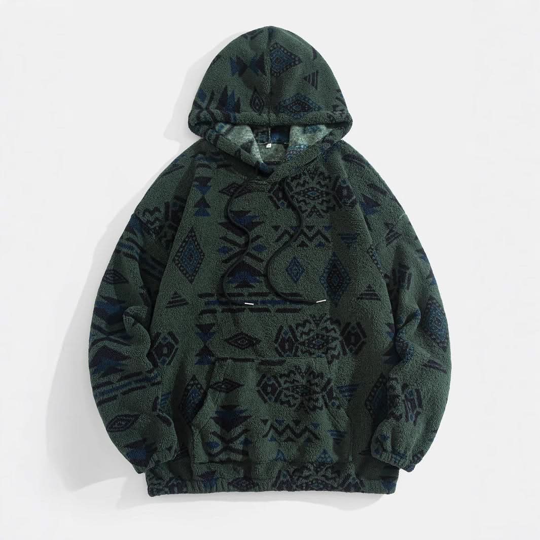 Men's And Women's Hoodie Ethnic Style - Eshtree