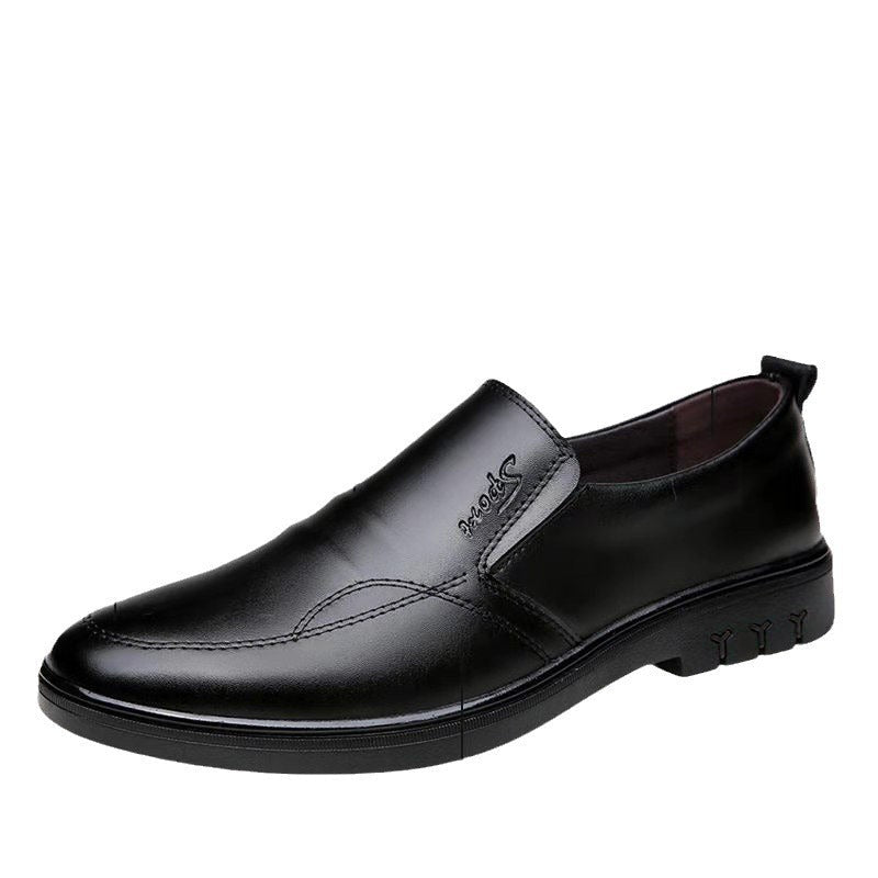 Mens Breathable Casual Business Leather Shoestrendy And Versatile - Eshtree