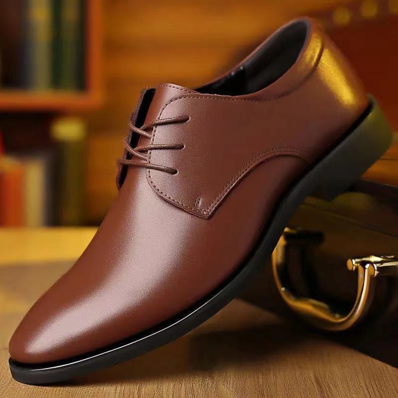 Men's Casual Business Formal Wear Leather Shoes - Eshtree