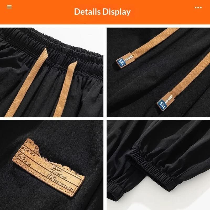 Mens Casual Loose - fitting Jogger Sweatpants For Sports - Eshtree