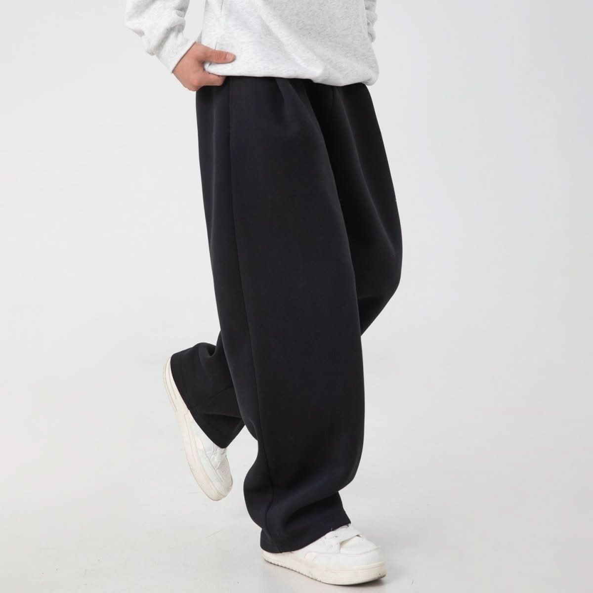 Mens Casual Straight - leg Loose Long Pants - Eshtree