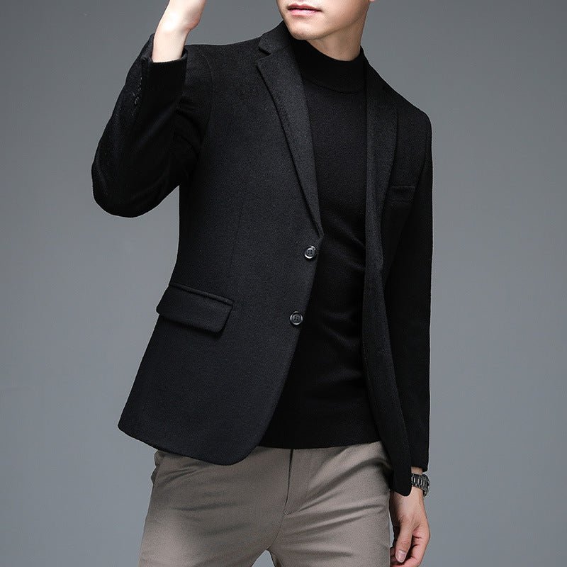Mens Casual Wool Suit For Fall And Winter - Eshtree