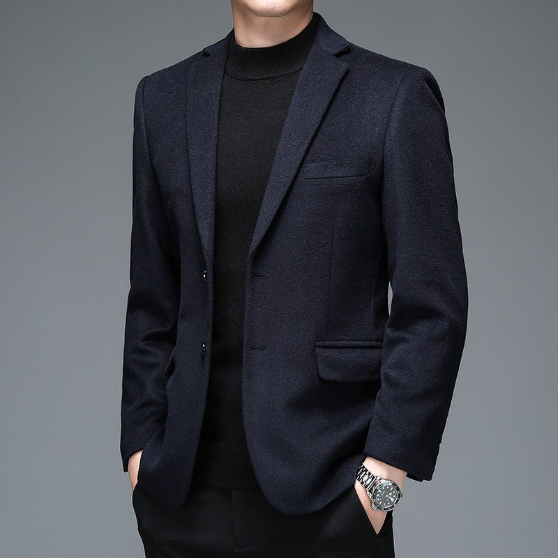 Mens Casual Wool Suit For Fall And Winter - Eshtree