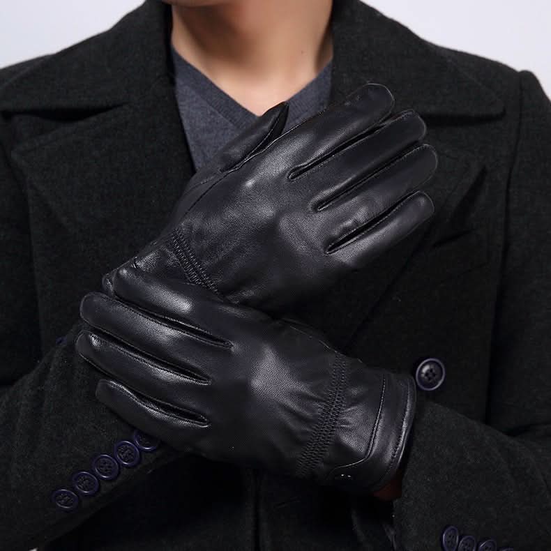 Men's leather gloves - Eshtree