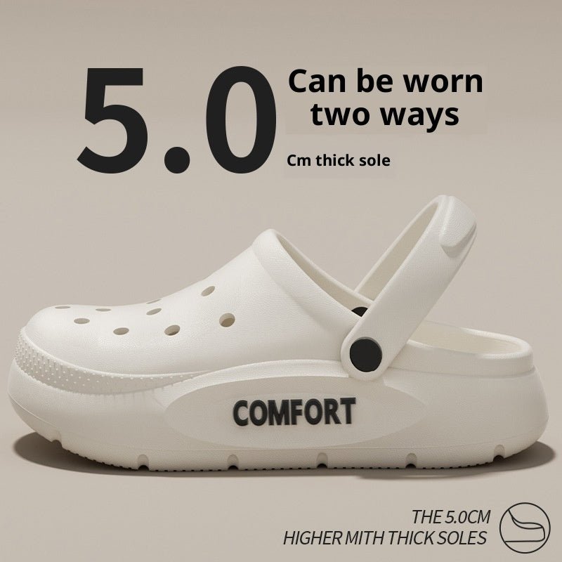 Men's Perforated Shoes For Summer Outdoor Wear With A Cushioned Stepping Sensation - Eshtree