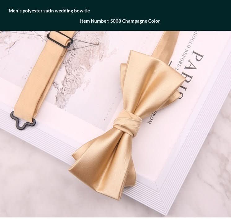 Mens Polyester Wedding Bow Tie - Eshtree