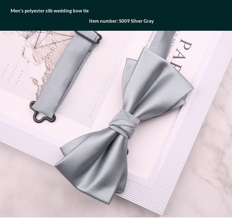 Mens Polyester Wedding Bow Tie - Eshtree