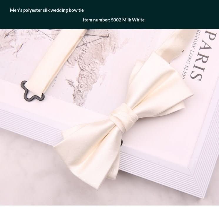 Mens Polyester Wedding Bow Tie - Eshtree