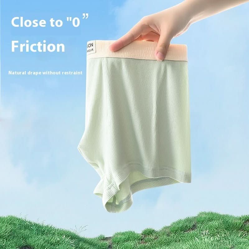 Men's Rib Simple Boxer Briefs Boxer Briefs Breathable And Comfortable - Eshtree