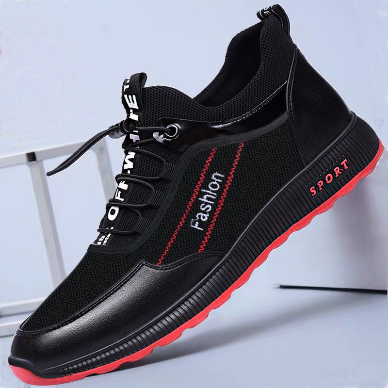 Men's Shoes Spring And Autumn New Trendy Shoes Cross - Border Casual Shoes Soft Sole Comfortable Running Shoes Korean Fashion Sports Shoes Men - Eshtree