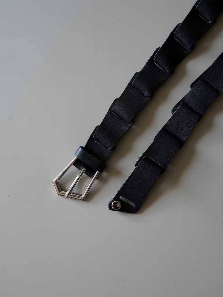 Men's Special - shaped Buckle Stitching Pant Belt - Eshtree