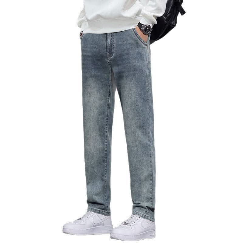 Mens Straight - Leg Loose - Fit Street - Style Wide - Leg Denim Jeans - Eshtree