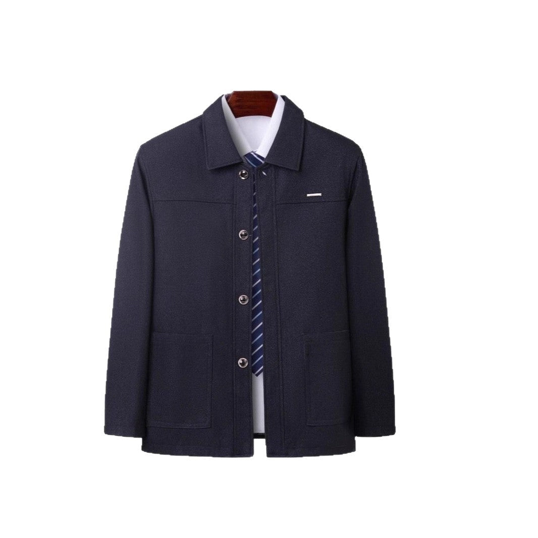 Mens Stylish Casual Loose - fitting Lapel Jacket - Eshtree