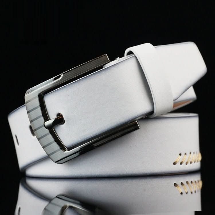 Men's Threading Casual Student Pin Buckle Belt - Eshtree