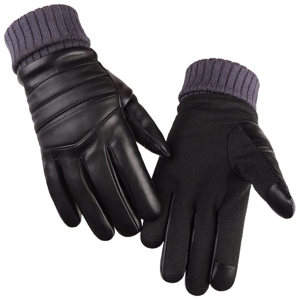 Men's touch screen gloves thickened - Eshtree
