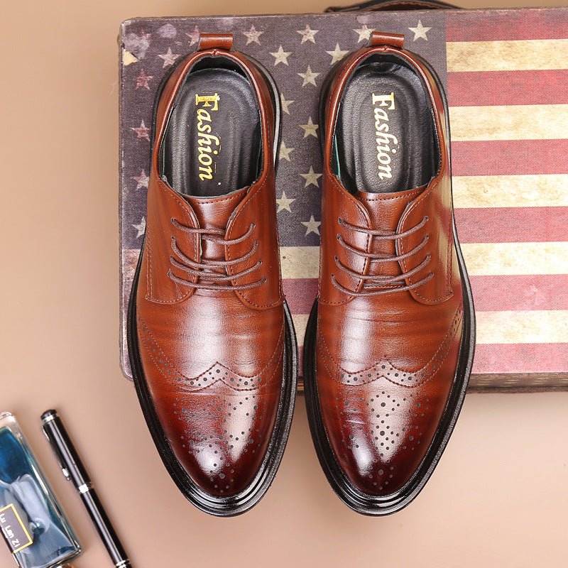 Men's Trendy All - season Anti - slip Dress Shoes - Eshtree