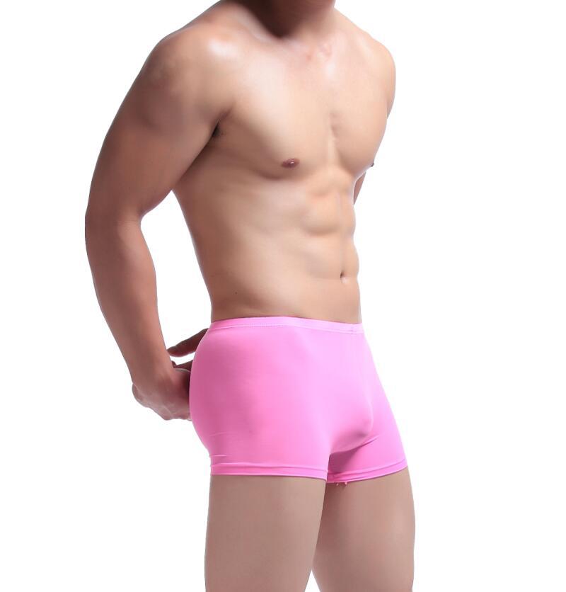 Men's Underwear U Convex Ice Silk Boxer - Eshtree