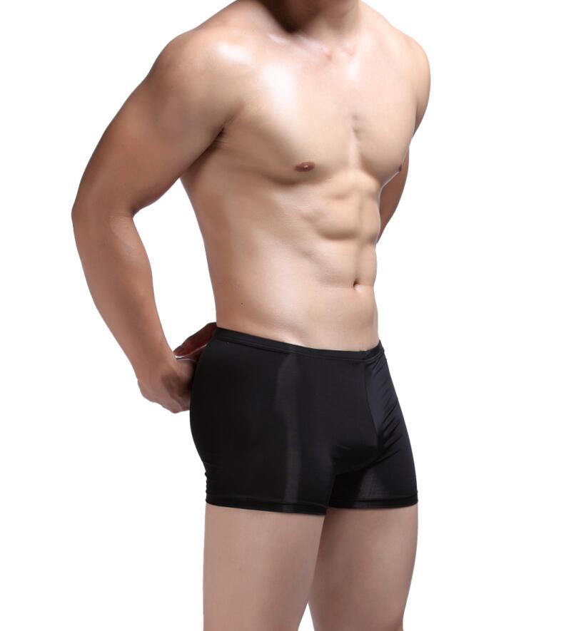 Men's Underwear U Convex Ice Silk Boxer - Eshtree