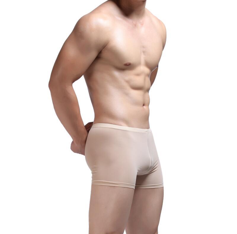 Men's Underwear U Convex Ice Silk Boxer - Eshtree